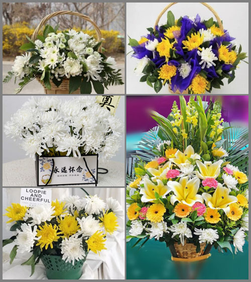 福建泉州石狮市锦尚镇港前村白事提篮配送